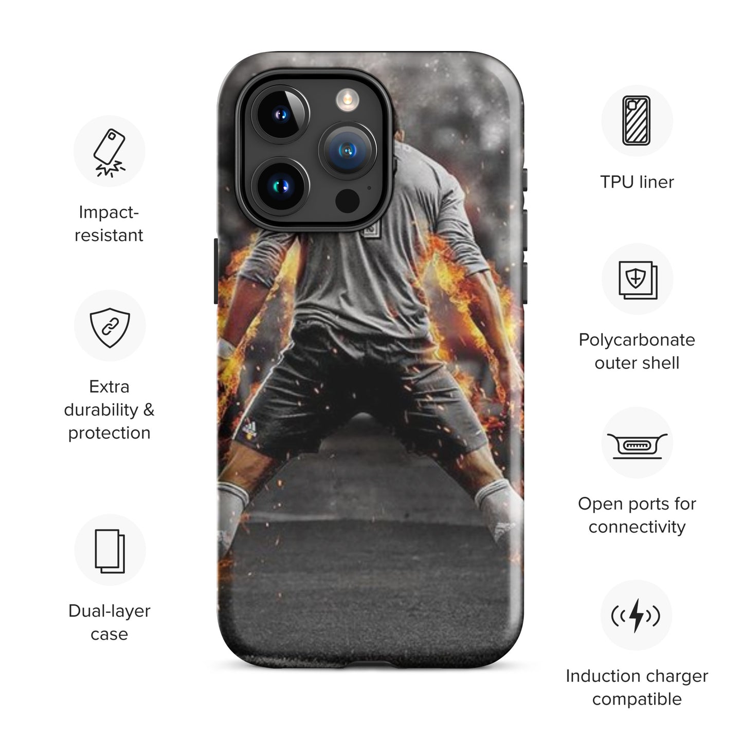 Cristiano Ronaldo Tough Case for iPhone®